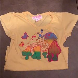 Girls Mushroom Shirt